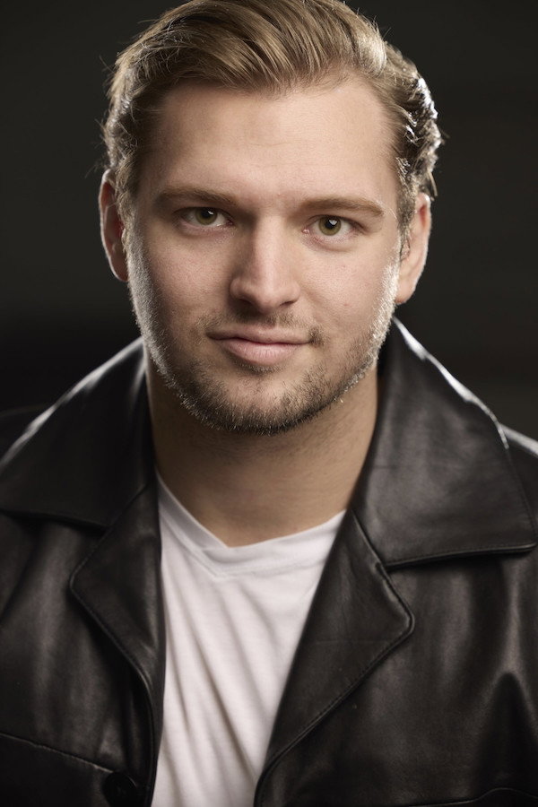 Will Landis as Manny Taboada in Lights, Camera, Murder: Scream