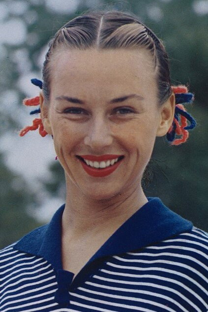 Gussie Moran as Self in Pat and Mike