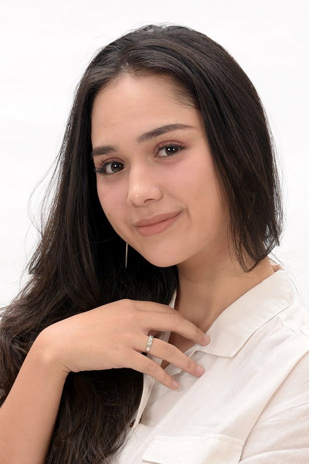 Raquel Katie Larkin as Ella in 5 Detik & Rasa Rindu