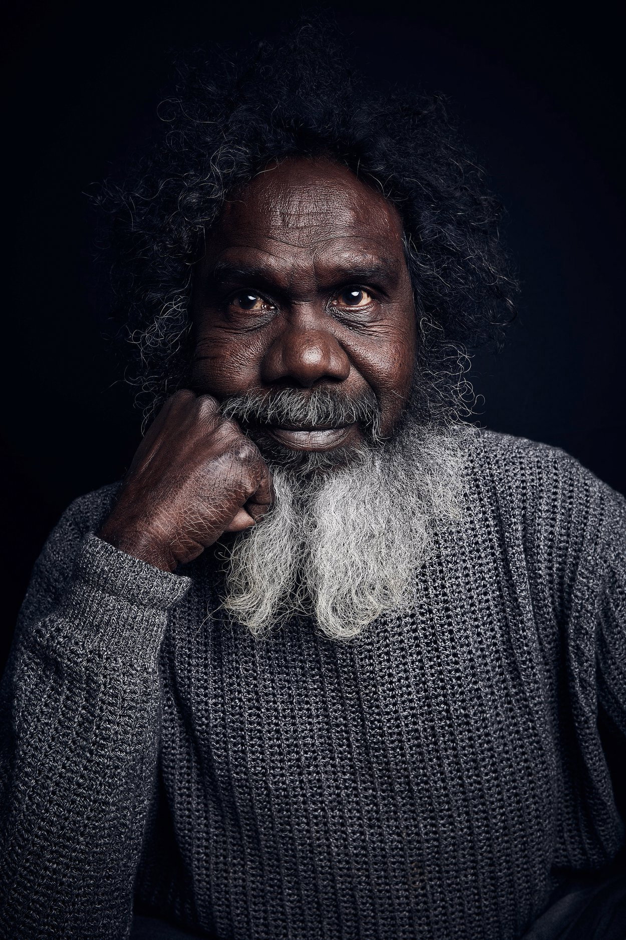 Witiyana Marika as Grandfather Dharrpa in High Ground