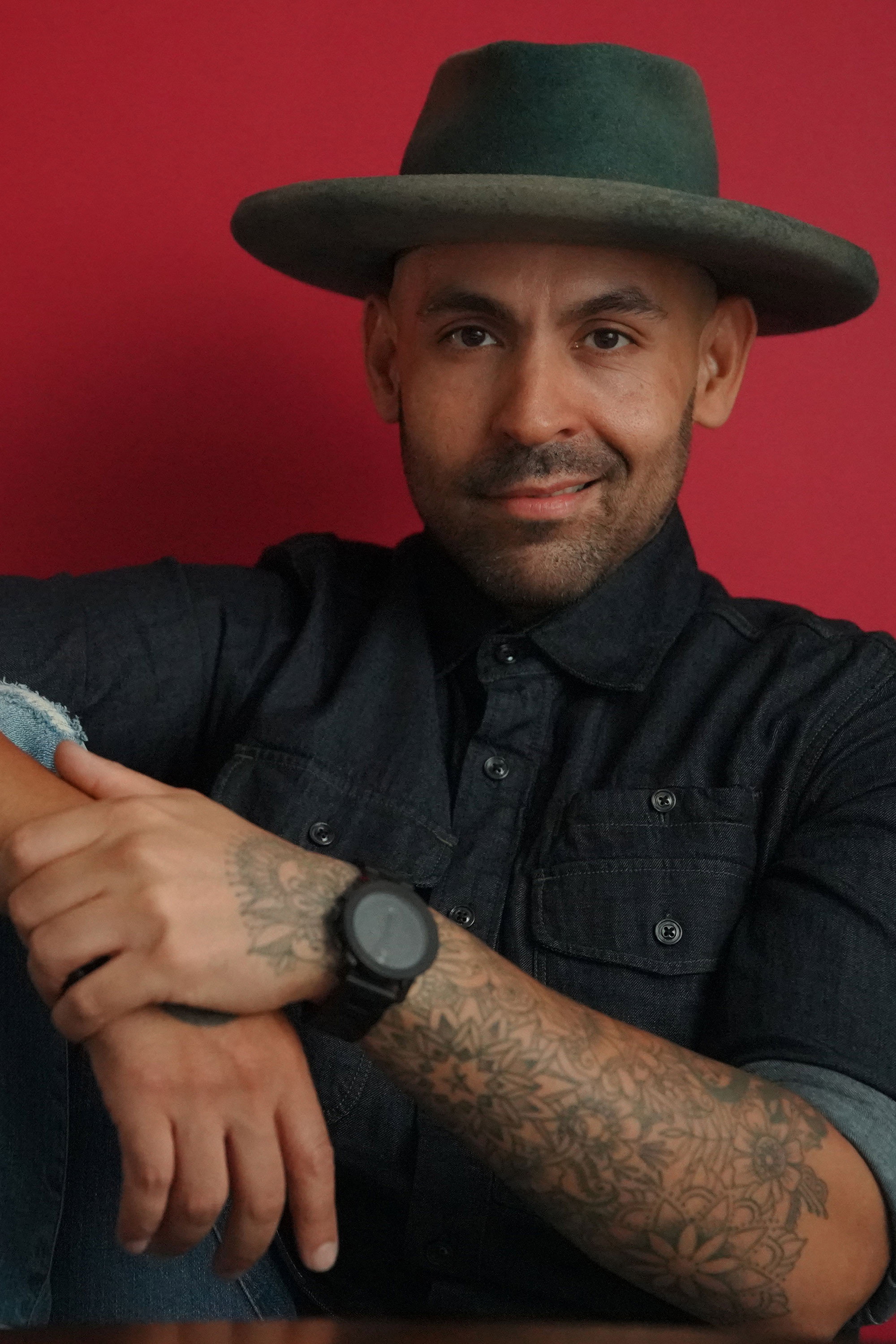 Blake Vaz as Gas Station Attendant in Blood Stains