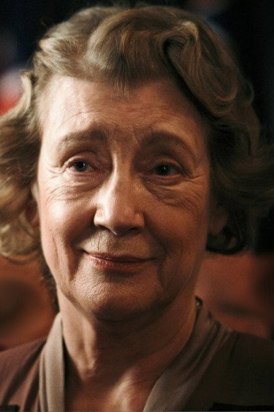 Joan Blackham as Eleanor Roosevelt in Battle for Sevastopol