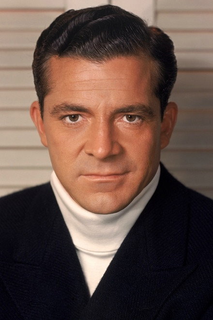 Dana Andrews as George Kimmins in The Ten Million Dollar Grab