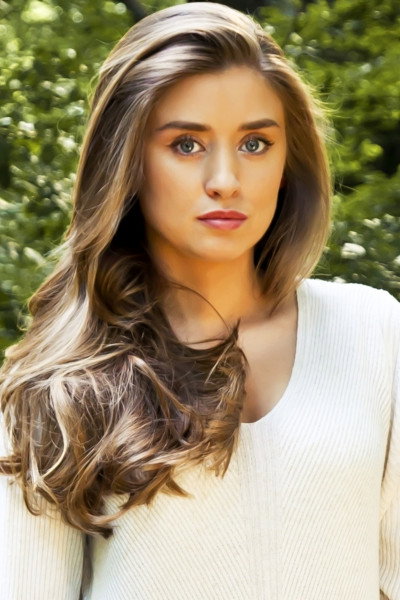 Sanya Borisova as Magdalena in The Foreigner