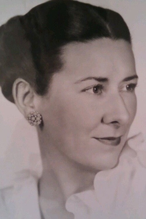 Maudie Prickett as Miss Pond - Schoolteacher in Her First Romance