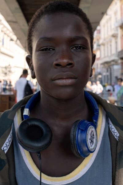 Ibrahima Gueye as Momo in The Life Ahead