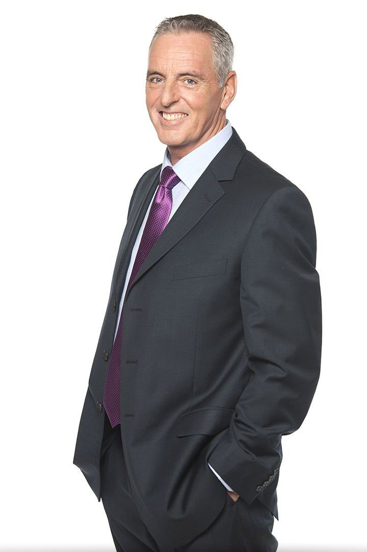 Pat Shields as Mark Brown in All Round to Mrs. Brown's
