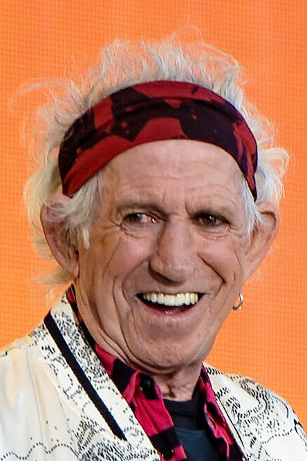 Keith Richards as Self - The Rolling Stones Member in Gimme Shelter
