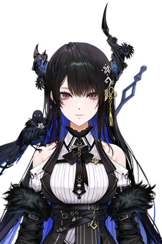 Nerissa Ravencroft as Nerissa Ravencroft in 【3D DEBUT】GIIII~MURIN! × 3D Gigi Murin desu #GIGI3D