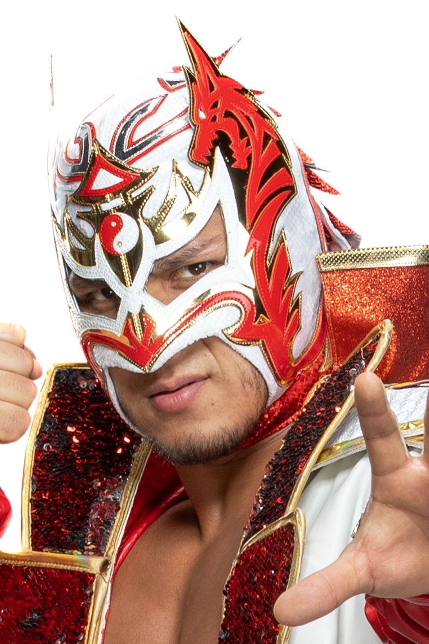 Muñoz González as Dragon Lee in NJPW Super J-Cup 2019: Night 1