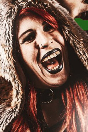Nicky Foxley as Nicky Foxley in GWF. Women Wrestling Revolution 10