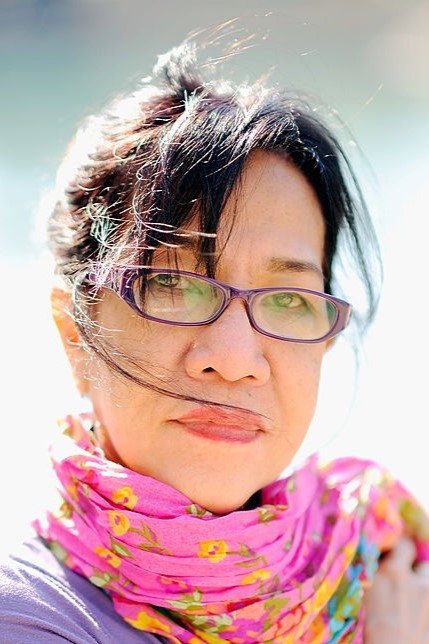 Evelyn Vargas as Lady Gangster in Elegy to the Visitor from the Revolution