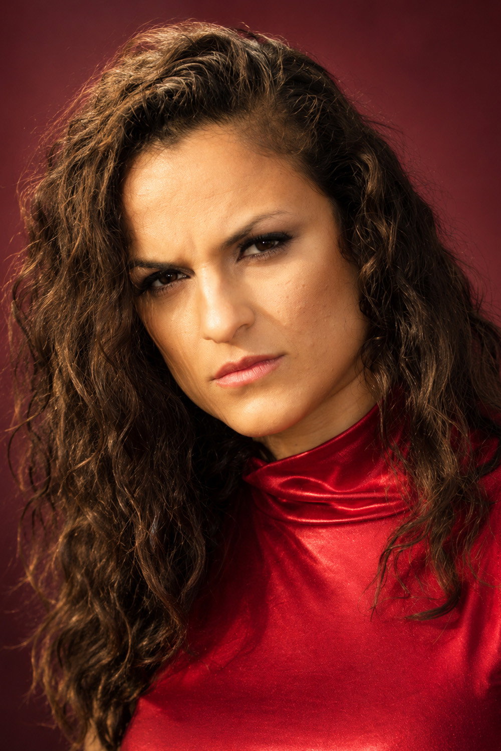 Melissa Cervantes as Thunder Rosa in AEW Women's Eliminator Tournament