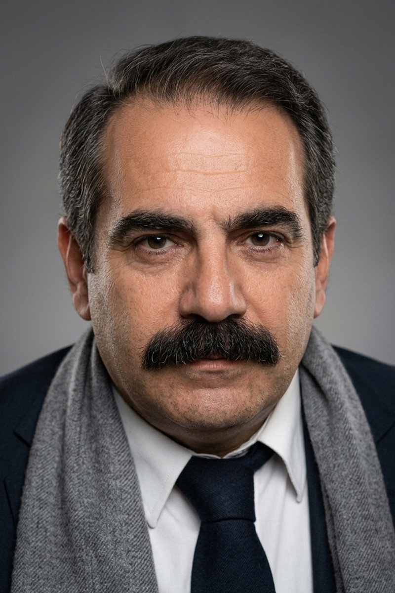 Erol Özkök as Cavit in Gün Ortasında Karanlık