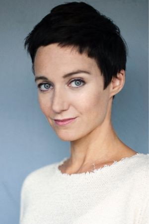 Polly Maberly as Presenter in Rewind Britain
