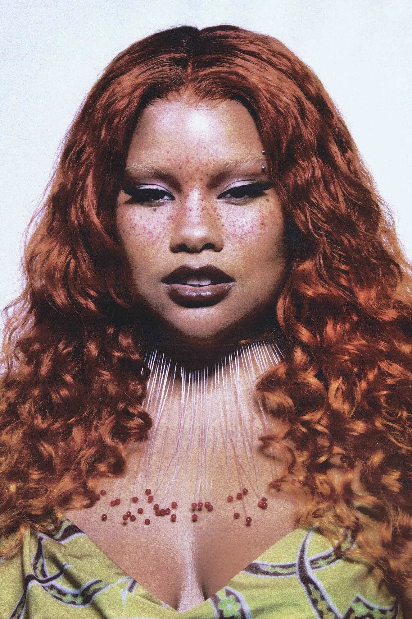 Shygirl as self in SOPHIE: LIVESTREAM HEAV3N SUSPENDED
