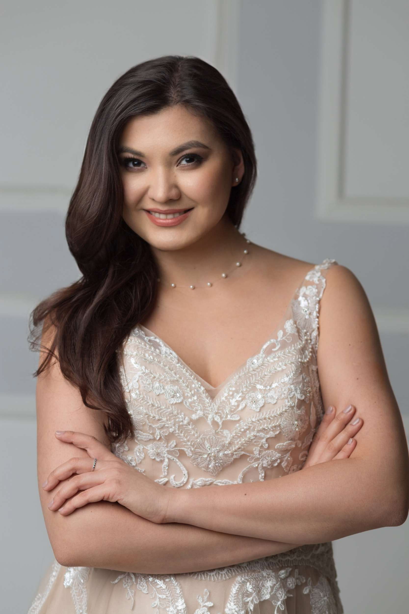 Aigul Akhmetshina as Live in HD host in The Metropolitan Opera: Salome