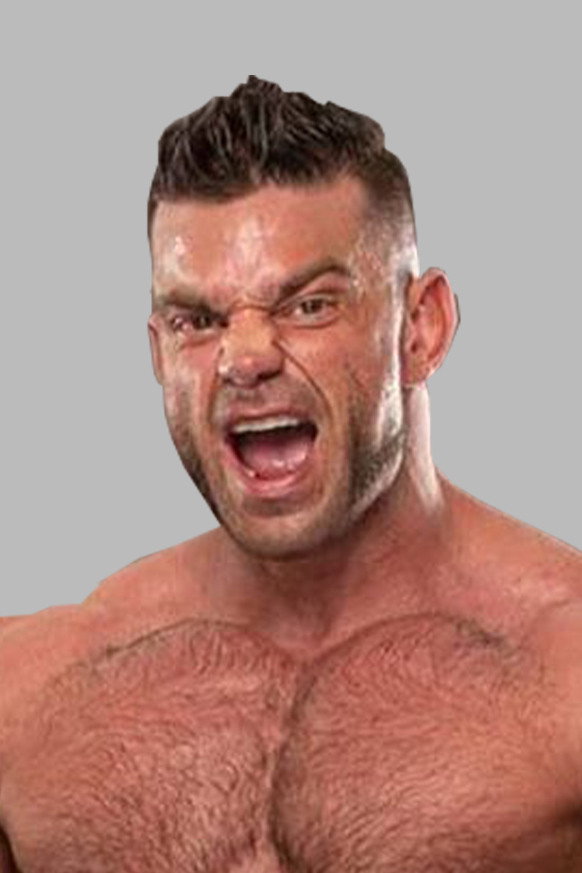 Brian Button as Terror Púrpura in AAA Triplemania XXVIII