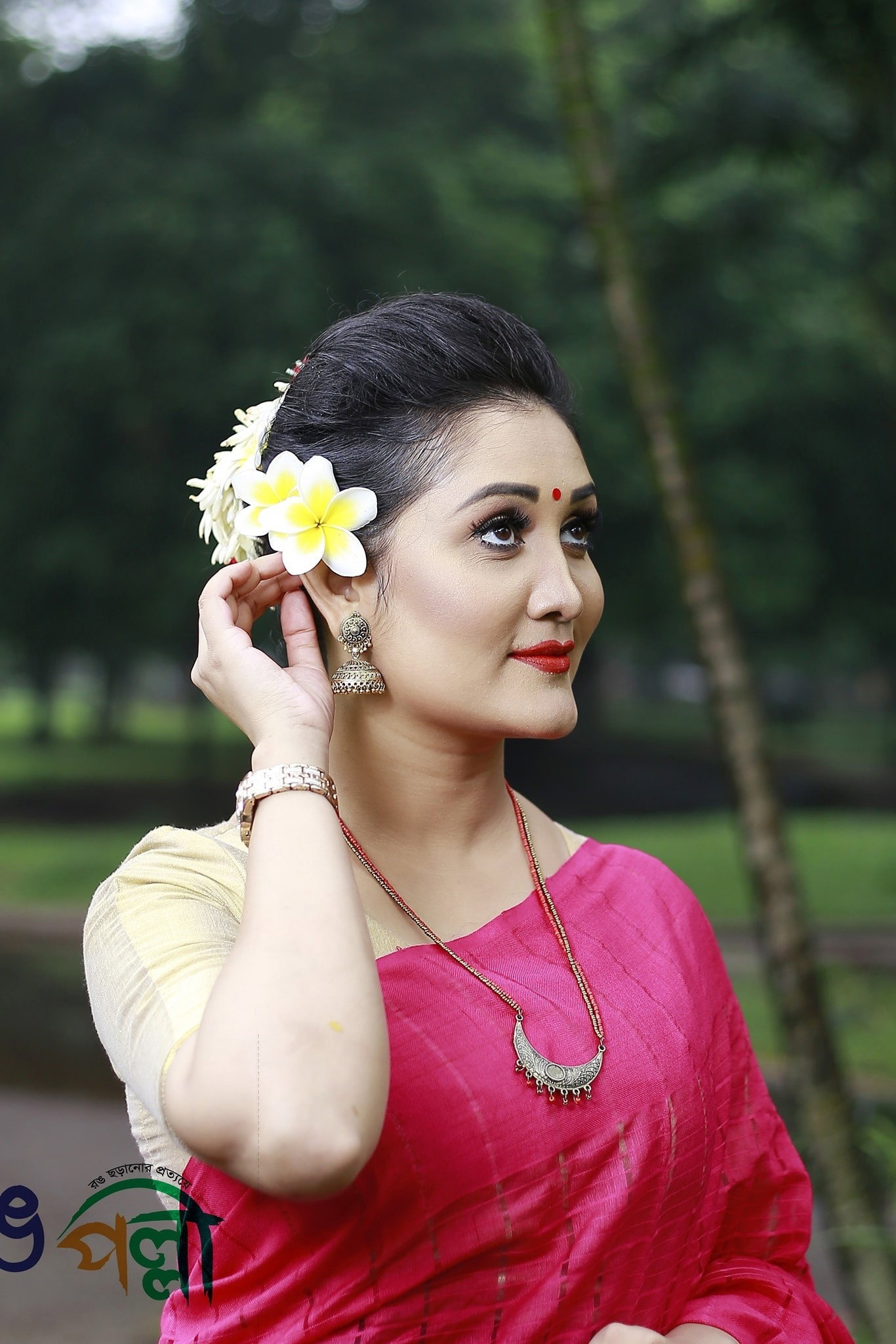 Nusrat Jahan Khan Nipa as Neela's Friend in Boishakhi Hawa