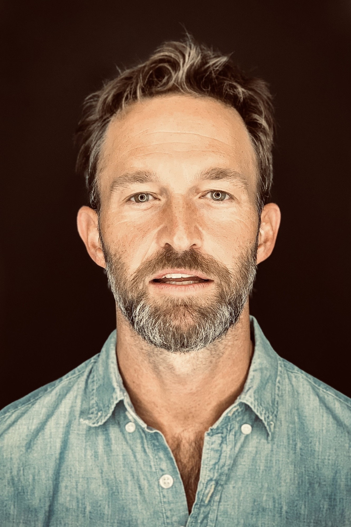 Josh Bywater as Macon in All the Flowers That Cut Through the Earth