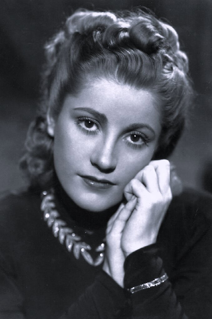 Gisela Uhlen as Myrna Collins in Death Runs After Them