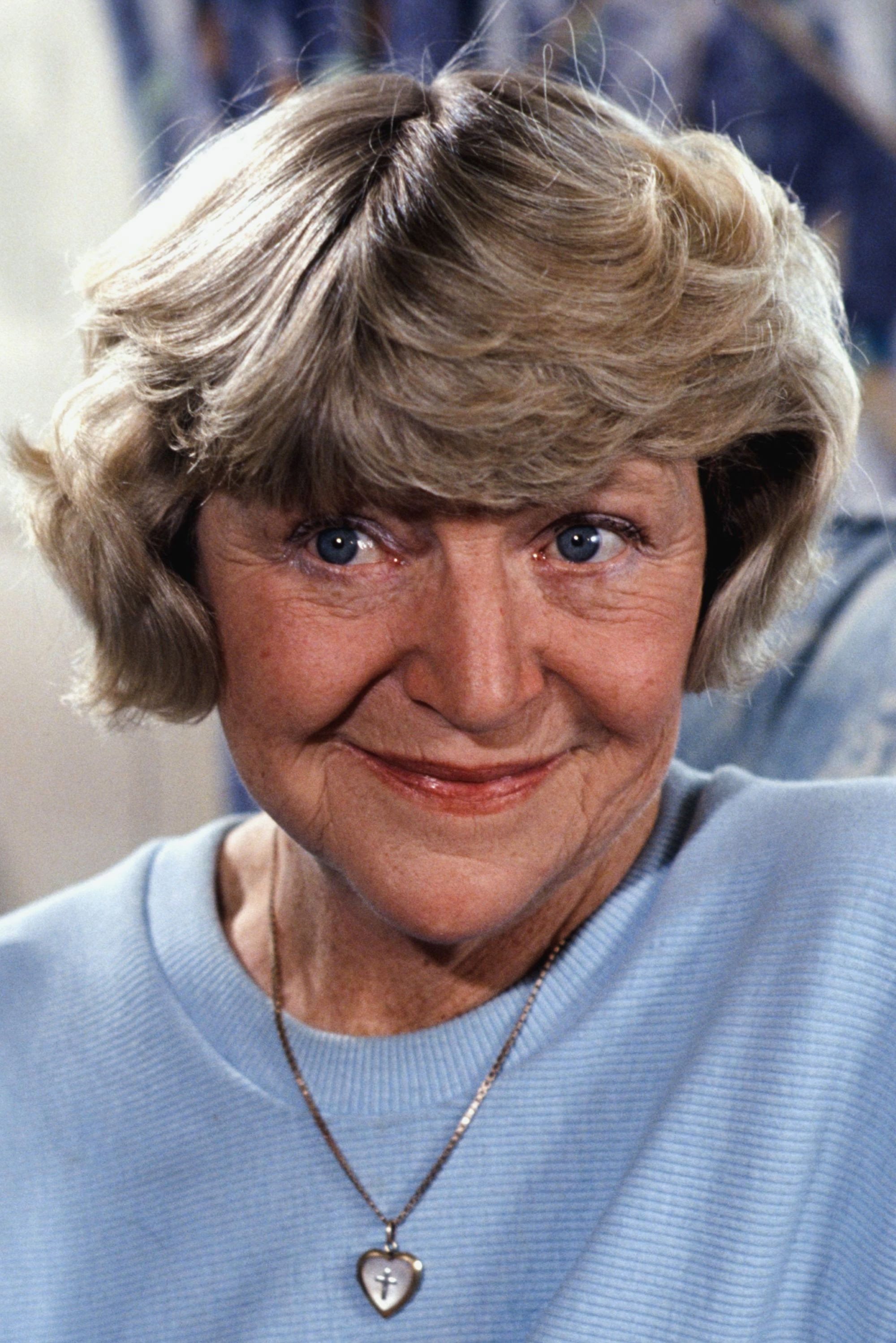 Dora Bryan as the waitress in The Interrupted Journey