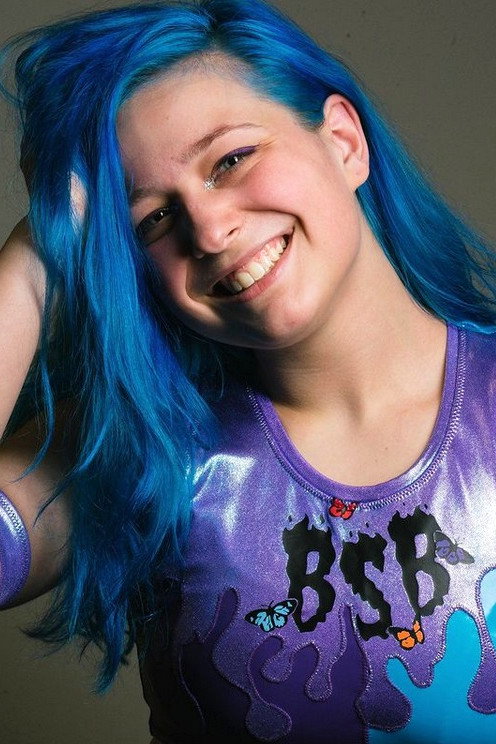 Lillian Bridget as Billie Starkz in GCW Believe Me