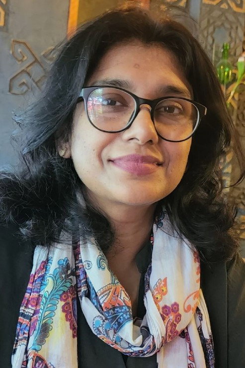 Asha Madathil Sreekanth as Shakuntala in Kuttanpillayude Sivarathri
