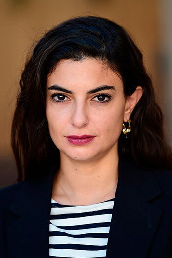 Mounia Akl as Yasmina in A Sad and Beautiful World