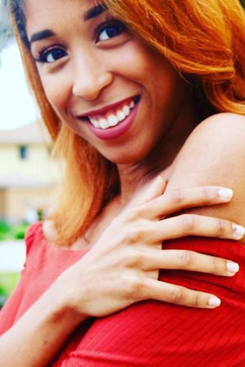 Shinda Burrell as Monica in Nineteen Summers