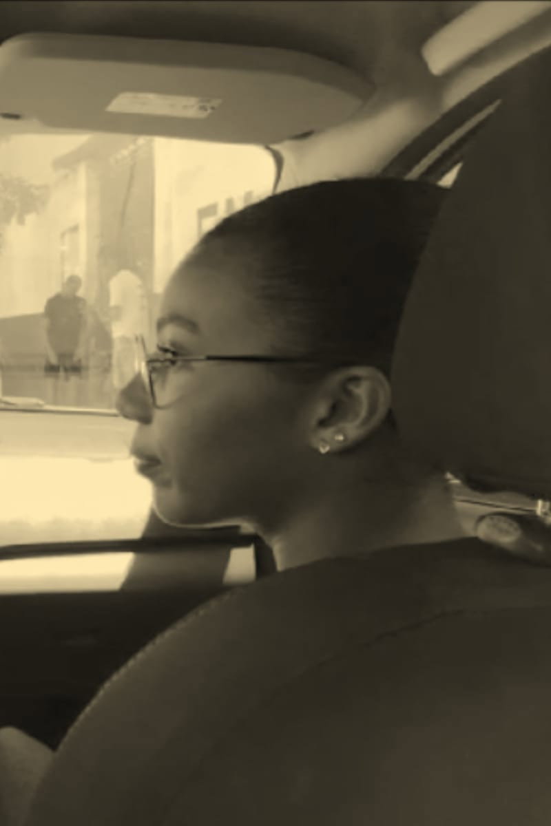 Sofia Trindade as The Girl in Memoirs of a Getaway Driver