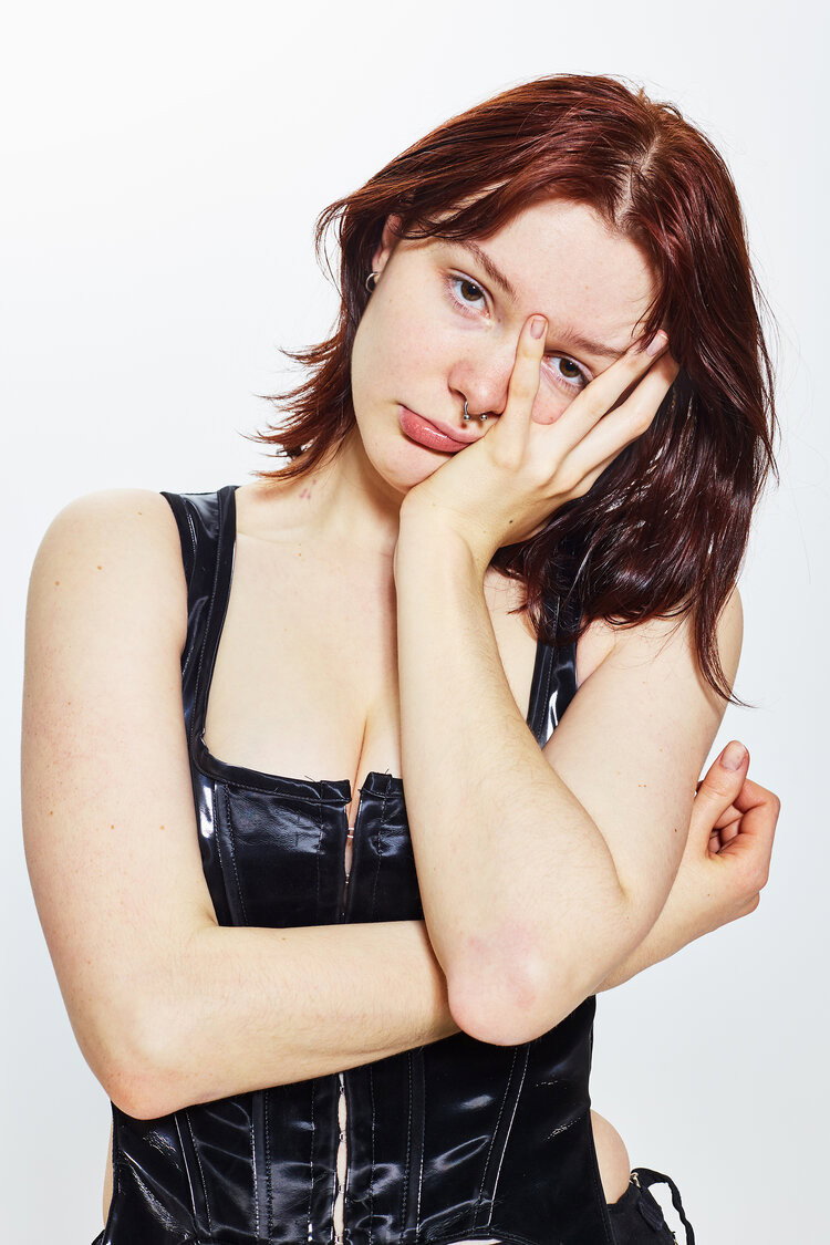 Shannon Barnes as Grace Collins in Crudo