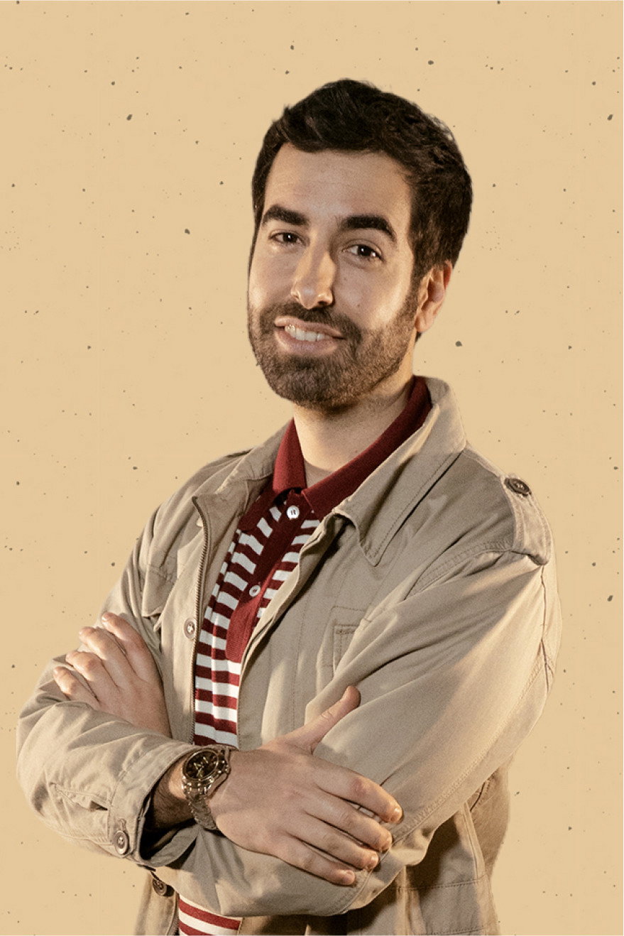 Nelo Gómez as Gus in Tocant el mar