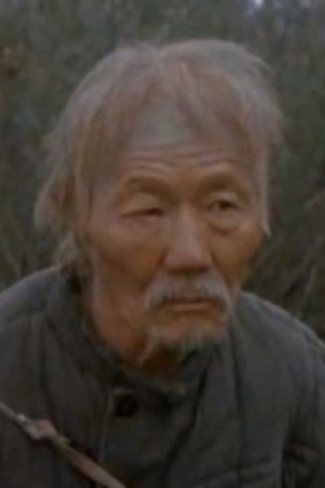 Rodna Yeshonov as старик эвенк Карарбах in The Evil Spirit of Yambuy