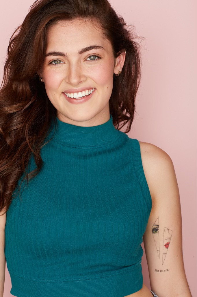 Harmony Lynne as The Actress / The Wishbone in For What's Worse