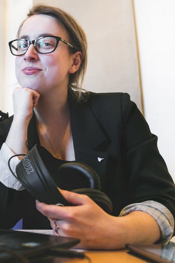 Akvilė Vitkūnaitė-Steponavičienė as Danguolė in Blogoms merginoms - viskas