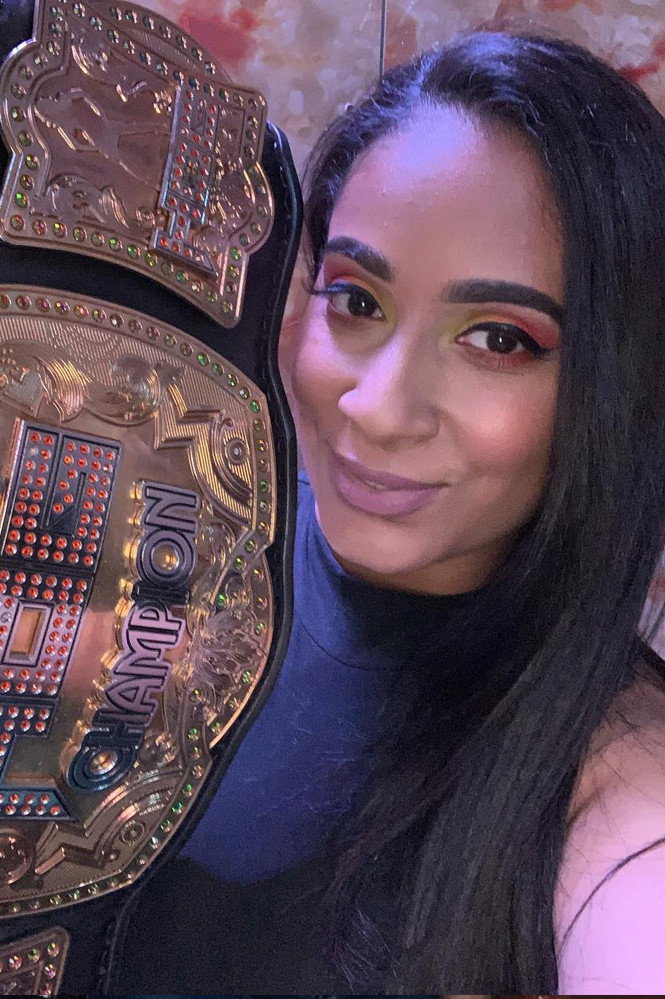 Joanna Marie as Sonya Strong in WWR Tournament For Tomorrow 2018