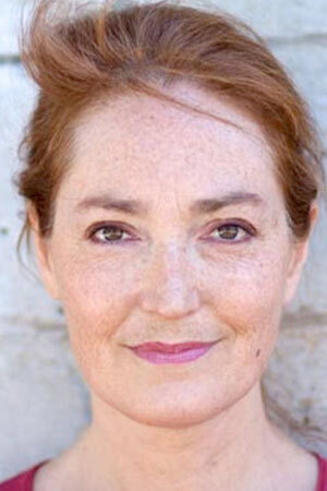 Sylvie Degryse as Evelyne in Through the Air