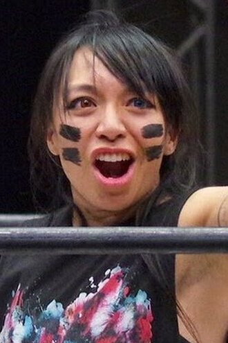 Kris Hernandez as Kris Wolf in Stardom Year-End Climax 2014