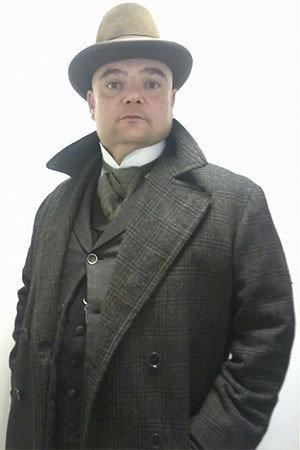 Alvaro Lucchesi as Buck Mulligan in Bloom