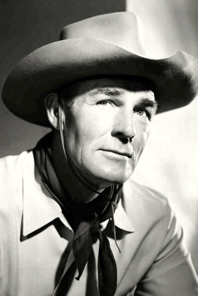 Randolph Scott as Owen Merrit in Man in the Saddle