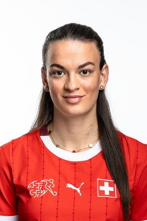 Riola Xhemaili as Herself in Die Nati
