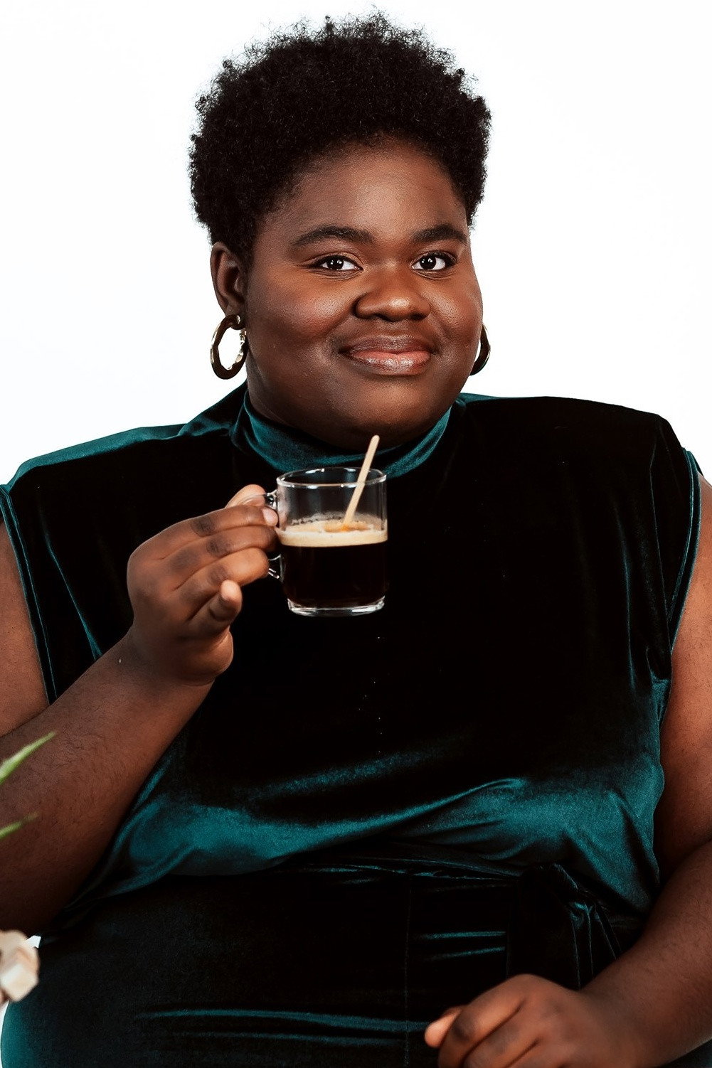 Laetitia Mampaka as Melody in Employee of the Month
