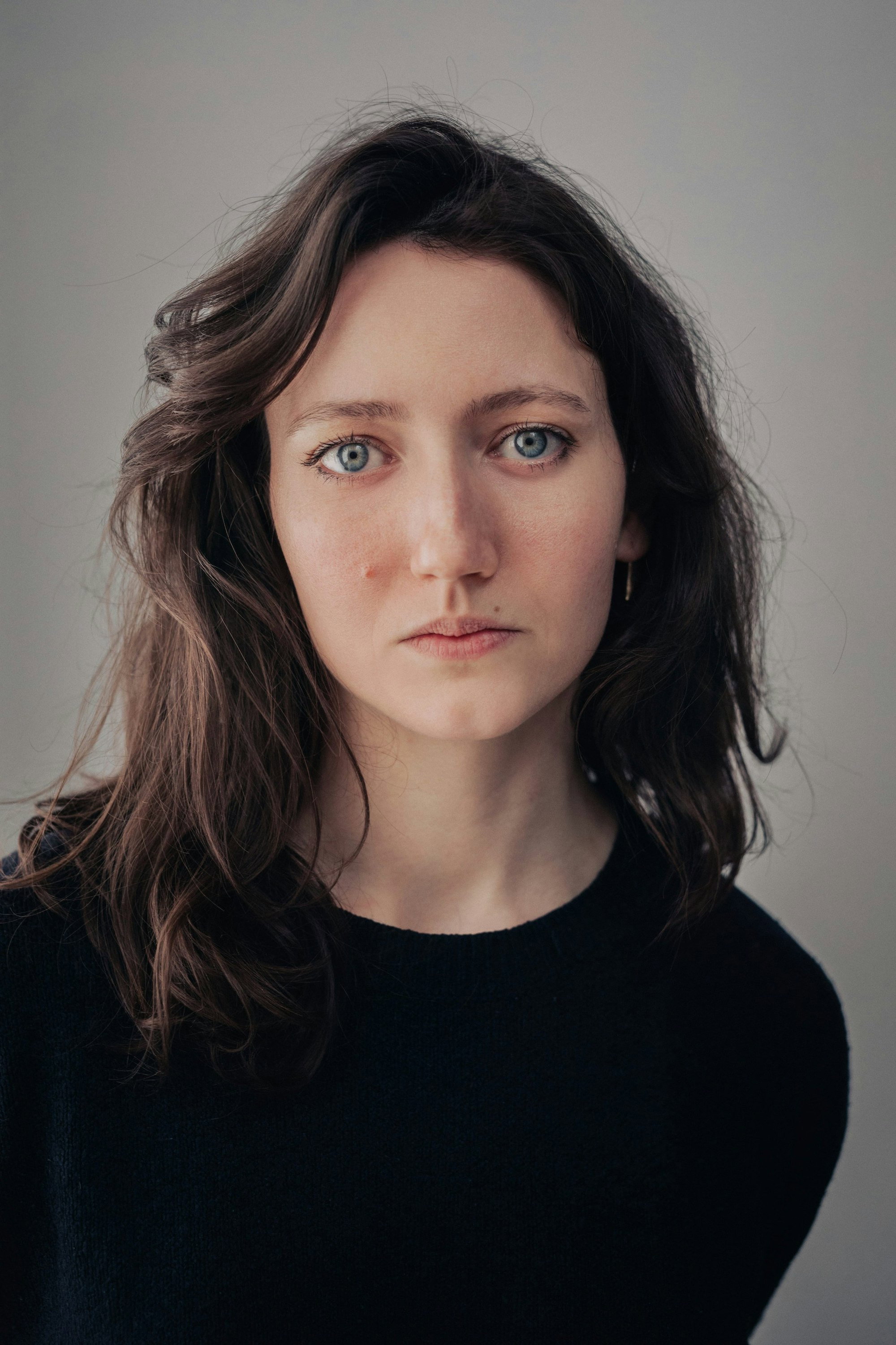 Martina Scrinzi as Lucia in Vermiglio