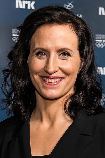 Marit Björgen as Self - Host in Landskampen