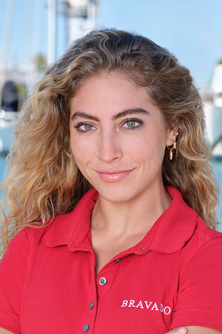 Victoria SanJuan as Self in Below Deck Mediterranean