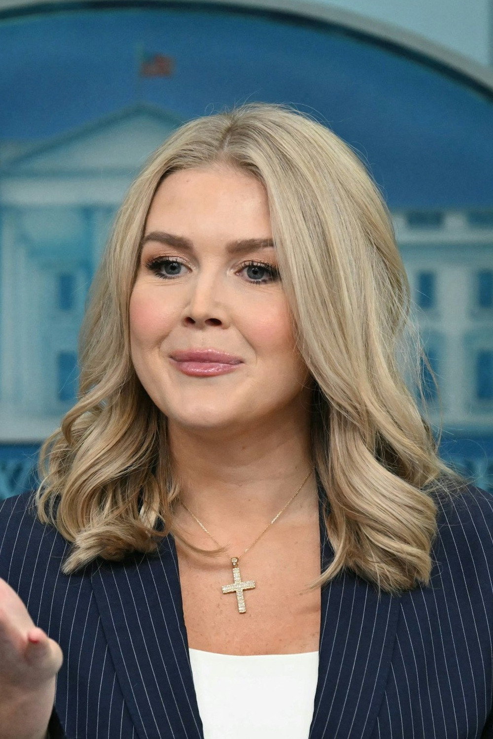 Karoline Leavitt as Self (archive footage) in The Donald Trump Show