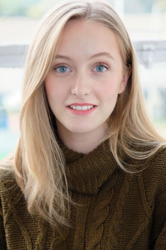 Rebecca Wyman as Claire Kovalski in Darkling