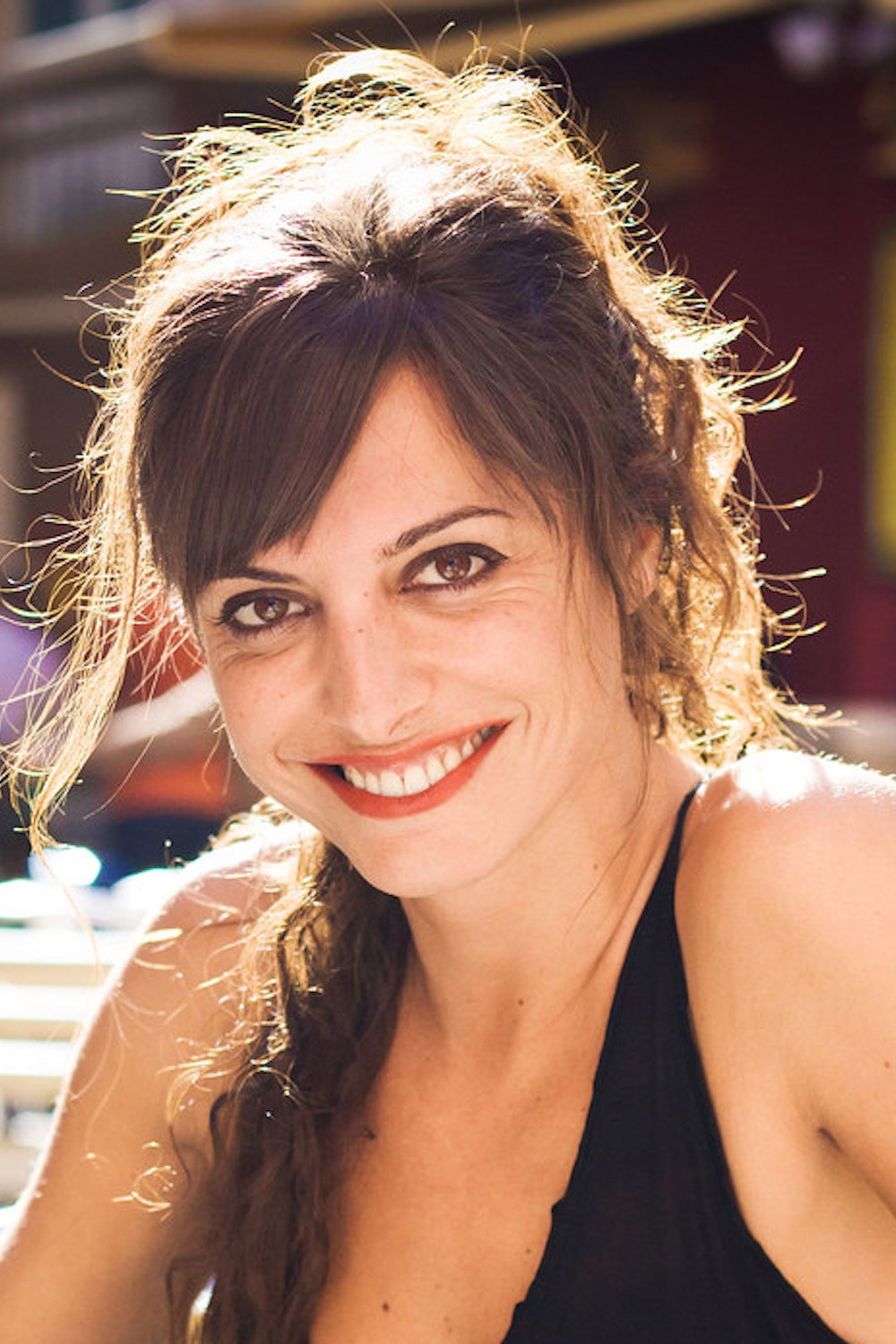 Virginia Muñoz as Mónica in S.O.S Estudiantes