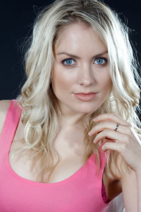 Katarina Gellin as Amy in Gangsters Gamblers Geezers